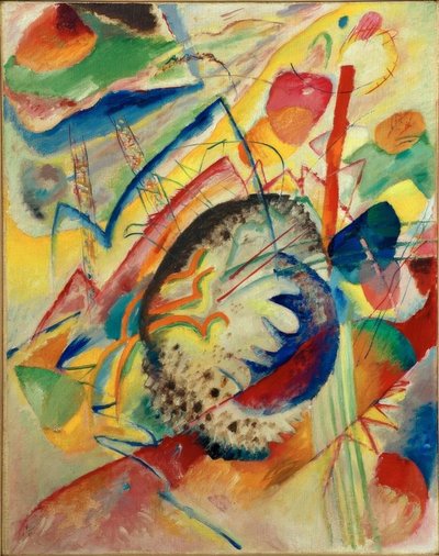 Unbenannte Improvisation II von Wassily Kandinsky